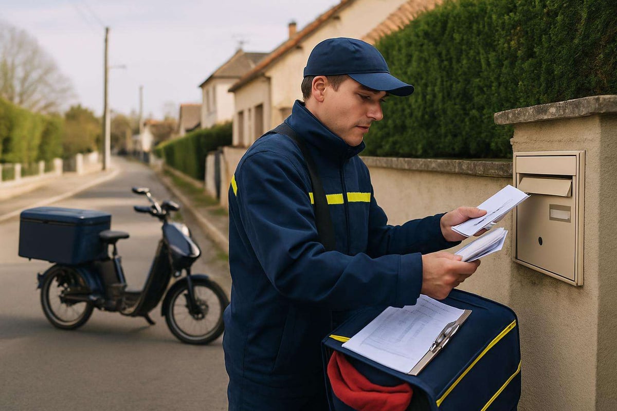 service postal français